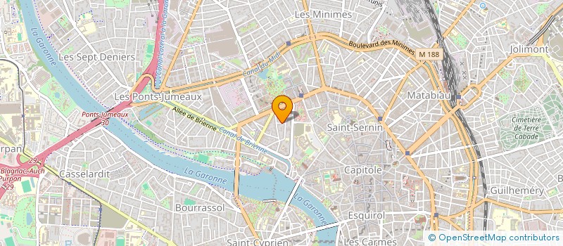 localisation de l'entreprise COPROPRIETE 9 RUE VILLE D AVRAY à TOULOUSE