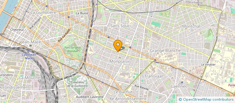 localisation de l'entreprise COPROPRIETE 94 AV FRERES LUMIERE  LYON