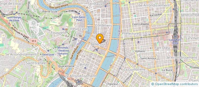 localisation de l'entreprise COPROPRIETE 99 RUE PRESIDENT ED HERRIOT  LYON