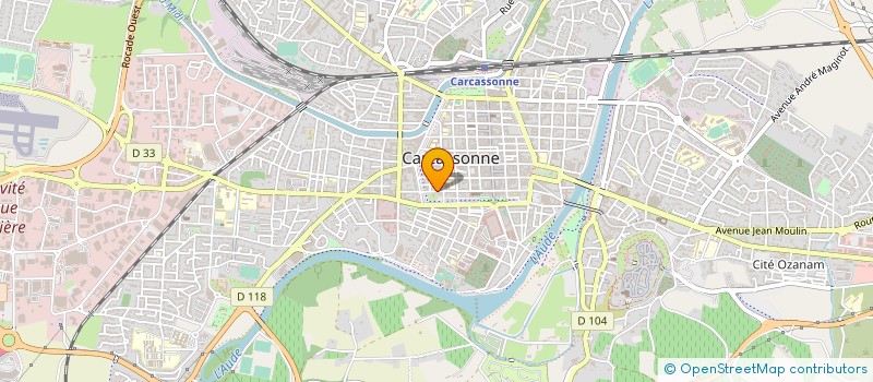 localisation de l'entreprise COPROPRIETE 99 RUE VOLTAIRE  CARCASSONNE