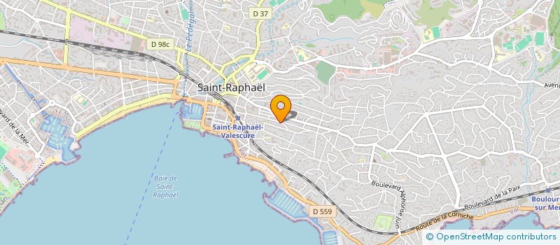 localisation de l'entreprise COPROPRIETE ACACIAS à SAINT-RAPHAEL