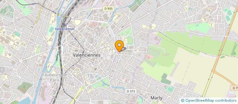 localisation de l'entreprise COPROPRIETE ALEXANDRE DE PUJOL DE MORTRY à VALENCIENNES
