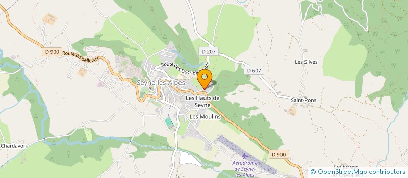 localisation de l'entreprise COPROPRIETE ALPES RESIDENCE à SEYNE