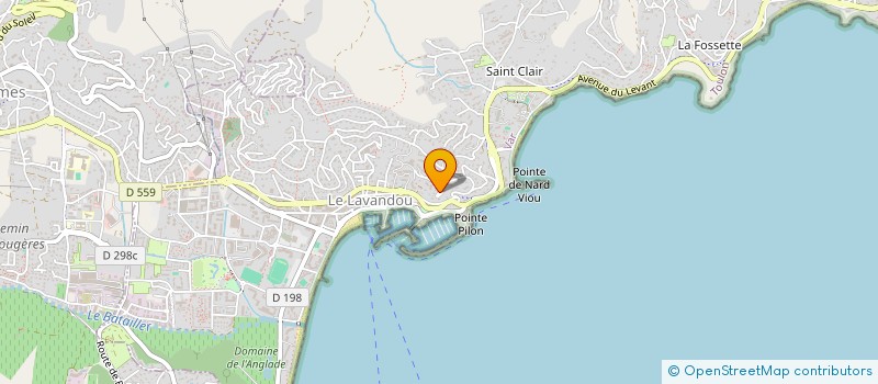 localisation de l'entreprise COPROPRIETE ALTAIR à LE LAVANDOU