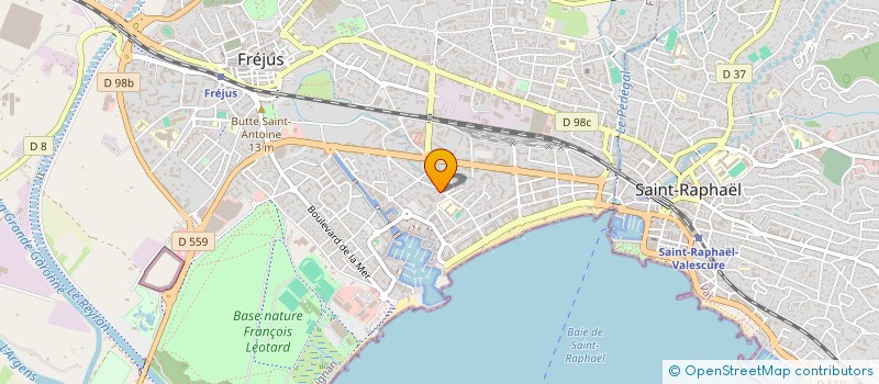localisation de l'entreprise COPROPRIETE AMARINO à FREJUS