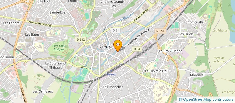 localisation de l'entreprise COPROPRIETE AMOURETTE à DREUX