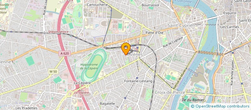 localisation de l'entreprise COPROPRIETE ARCADES B3  TOULOUSE