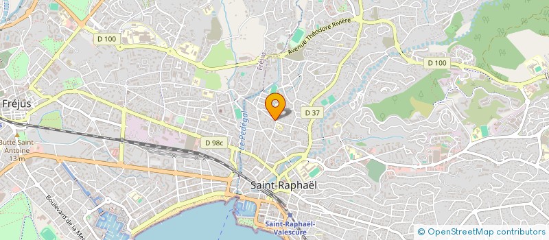 localisation de l'entreprise COPROPRIETE ARENA à SAINT-RAPHAEL