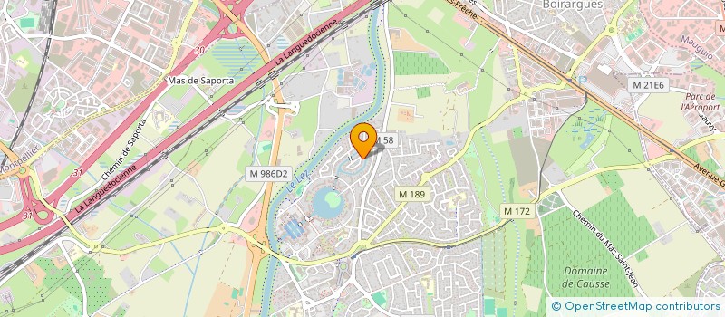 localisation de l'entreprise COPROPRIETE ASL ISLE TOSCANE à LATTES