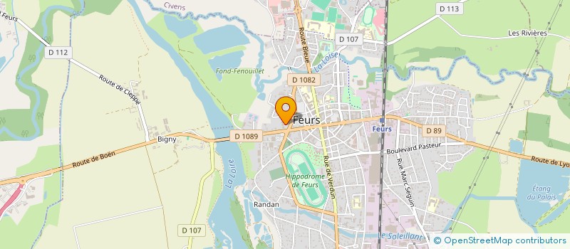 localisation de l'entreprise COPROPRIETE ASSIER  FEURS