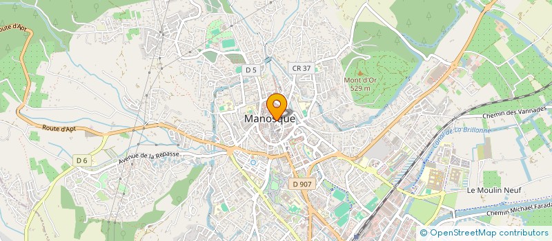 localisation de l'entreprise COPROPRIETE AUBETTE 56 à MANOSQUE