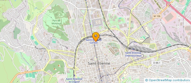 localisation de l'entreprise COPROPRIETE BALAY  SAINT-ETIENNE