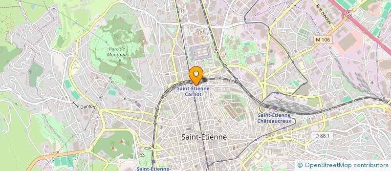 localisation de l'entreprise COPROPRIETE BALAY  SAINT-ETIENNE