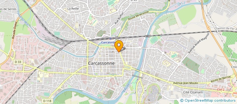 localisation de l'entreprise COPROPRIETE BALMIGERE  CARCASSONNE