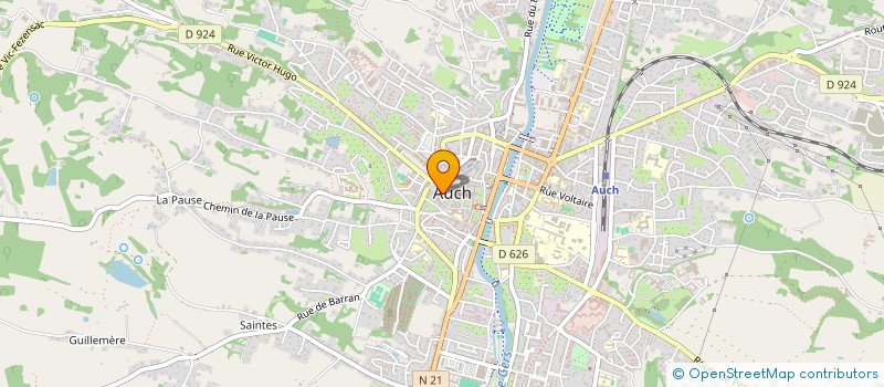 localisation de l'entreprise COPROPRIETE BARTAS  AUCH