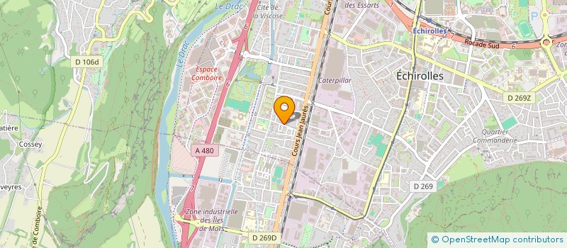 localisation de l'entreprise COPROPRIETE BAYARD à ECHIROLLES