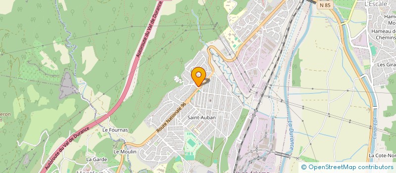 localisation de l'entreprise COPROPRIETE BD ANDRE LACROIX  CHATEAU-ARNOUX-SAINT-AUBAN