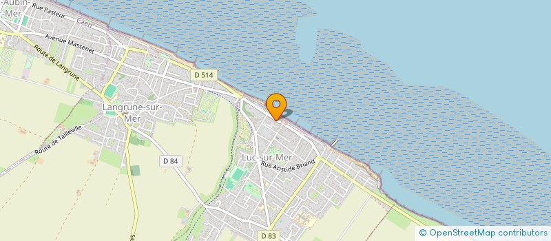 localisation de l'entreprise COPROPRIETE BEL HORIZON  LUC-SUR-MER