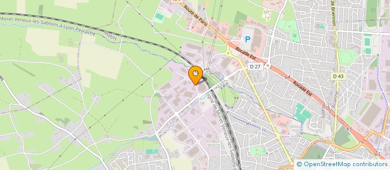 localisation de l'entreprise COPROPRIETE BELMAILLE à RIORGES