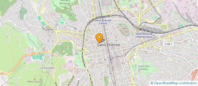 localisation de l'entreprise COPROPRIETE BERT  SAINT-ETIENNE