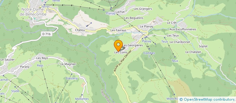 localisation de l'entreprise COPROPRIETE BONAPARTE  FLUMET