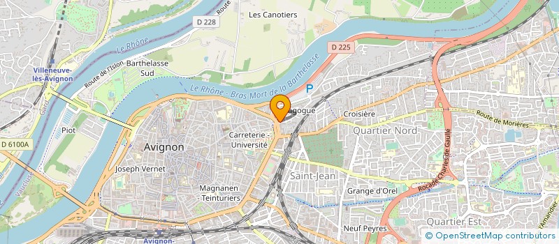 localisation de l'entreprise COPROPRIETE BONAVENTURE  AVIGNON