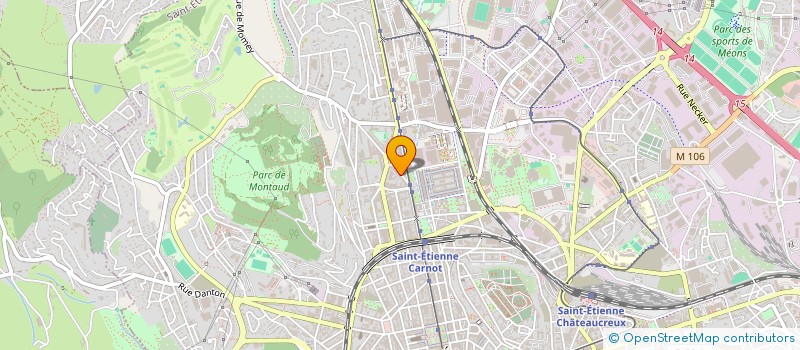 localisation de l'entreprise COPROPRIETE BOSSU  SAINT-ETIENNE