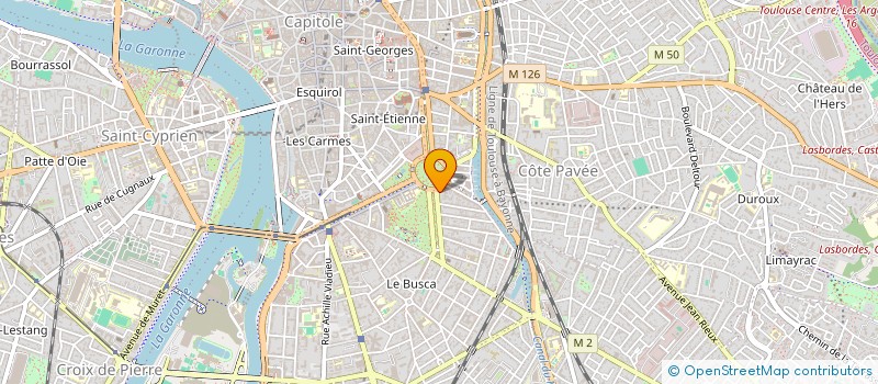 localisation de l'entreprise COPROPRIETE BOULINGRIN à TOULOUSE