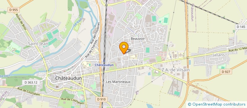 localisation de l'entreprise COPROPRIETE BOUTARIC à CHATEAUDUN