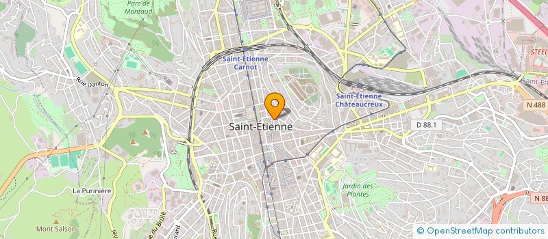 localisation de l'entreprise COPROPRIETE BRAILLE  SAINT-ETIENNE