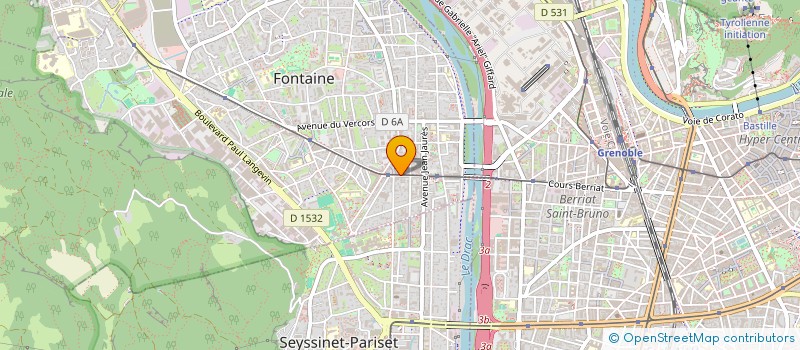 localisation de l'entreprise COPROPRIETE BRIAND  FONTAINE