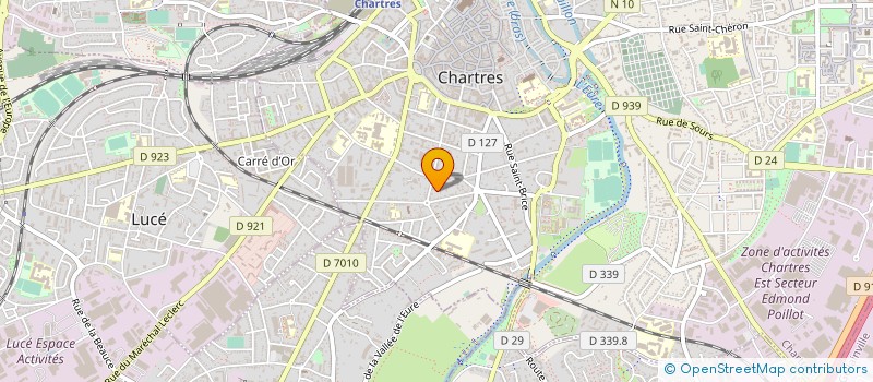 localisation de l'entreprise COPROPRIETE CASTEL CHANZY à CHARTRES