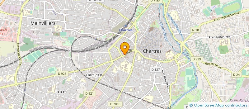 localisation de l'entreprise COPROPRIETE CENTRE ATHENA à CHARTRES