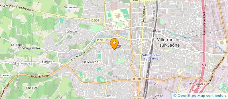 localisation de l'entreprise COPROPRIETE CHAM FLEURI  LIMAS