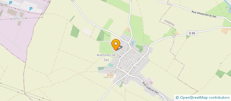 localisation de l'entreprise COPROPRIETE CHATEAU SAINT AUBERT à AVESNES-LE-SEC