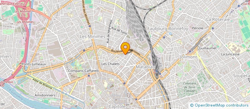 localisation de l'entreprise COPROPRIETE CHATEAUDUN à TOULOUSE