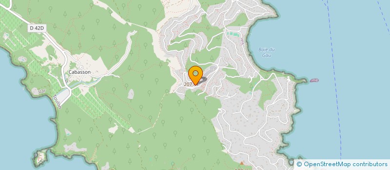 localisation de l'entreprise COPROPRIETE CHENES ET PINS à BORMES-LES-MIMOSAS