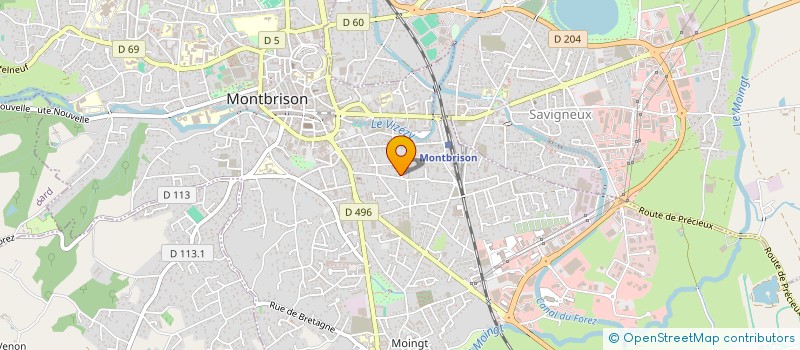 localisation de l'entreprise COPROPRIETE CLOS LACHAIZE  MONTBRISON