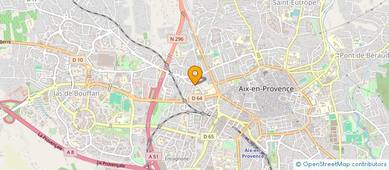 localisation de l'entreprise COPROPRIETE CLOS SAINT BERNARD à AIX-EN-PROVENCE
