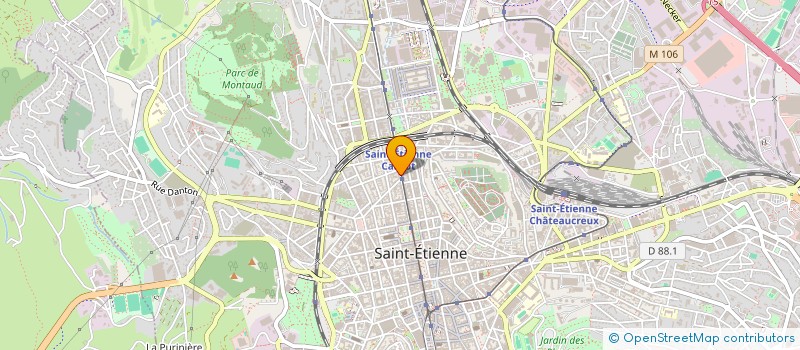 localisation de l'entreprise COPROPRIETE CONSORTS BARROT  SAINT-ETIENNE