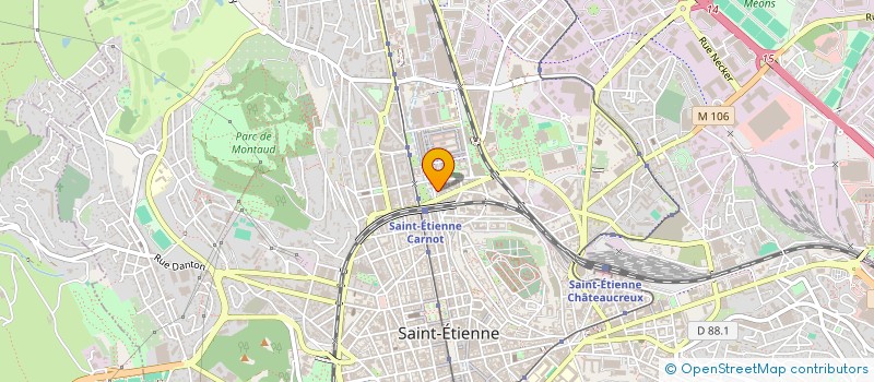 localisation de l'entreprise COPROPRIETE CORNEILLE  SAINT-ETIENNE