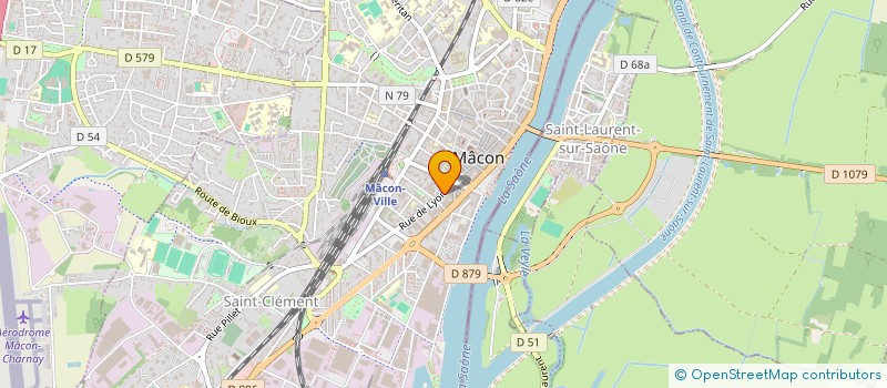 localisation de l'entreprise COPROPRIETE COROLAS  MACON