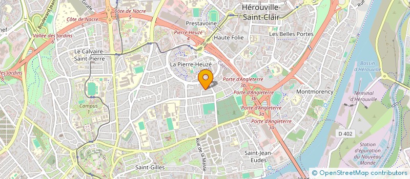 localisation de l'entreprise COPROPRIETE CROIX GUERIN à CAEN