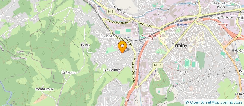 localisation de l'entreprise COPROPRIETE CURIE  FRAISSES