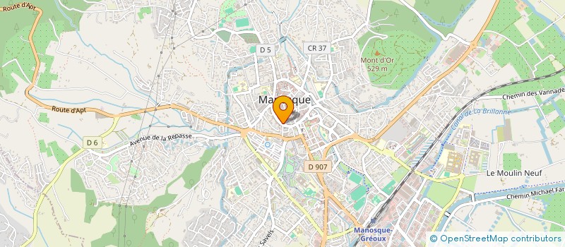 localisation de l'entreprise COPROPRIETE D EN GAUCH à MANOSQUE