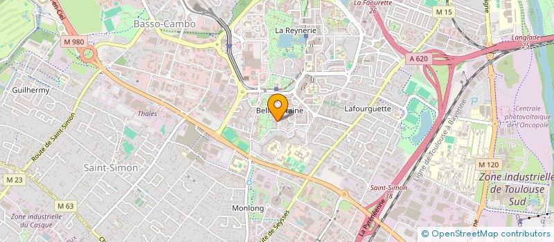 localisation de l'entreprise COPROPRIETE DALLE B à TOULOUSE