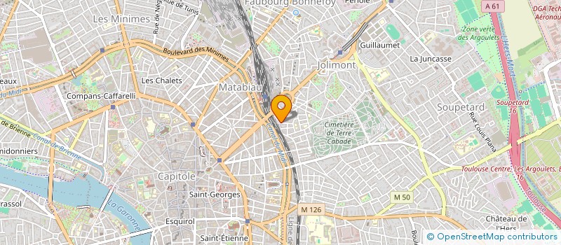 localisation de l'entreprise COPROPRIETE DALMATIE à TOULOUSE