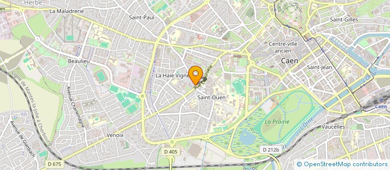 localisation de l'entreprise COPROPRIETE DAMOZANE à CAEN