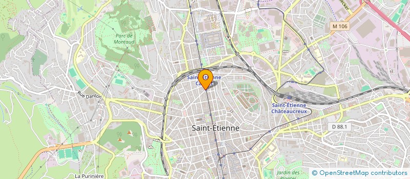 localisation de l'entreprise COPROPRIETE DE GAULLE  SAINT-ETIENNE