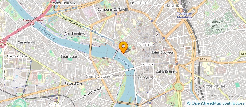 localisation de l'entreprise COPROPRIETE DE L'IMMEUBLE à TOULOUSE
